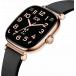 Montre connect&eacute;e ICE SMART SQ 2.0 Carr&eacute;e Bracelet Silicone Rose gold / Noir