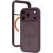 Coque MagSafe iPhone 18 Pro / 17 Pro Grenen Ultra D3O Bordeaux - Certifi&eacute; GRS
