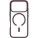 Coque MagSafe iPhone 18 Pro / 17 Pro Grenen Ultra D3O Bordeaux - Certifi&eacute; GRS