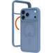 Coque MagSafe iPhone 18 Pro Max / 17 Pro Max Grenen Ultra D3O Bleue - Certifi&eacute; GRS