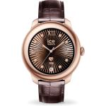 Montre Connect&eacute;e ICE SMART SP 2.0 Ronde 41mm Rose Gold - Brown Croco