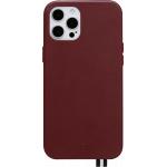 Coque iPhone 12 / 12 Pro Elys&eacute;e Cuir Bordeaux