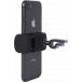 Support Voiture Ventilation Maintien clip ajustable Noir