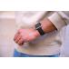 Bracelet Silicone pour Apple Watch 42-44-45-49mm Noir Bigben