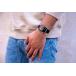 Bracelet Tressé pour Apple Watch 42-44mm 42-44mm Noir Bigben