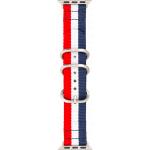 Apple Watch 38-40-41mm Strap Nato 138 to 205mm 38-40-41mm Silver Buckle