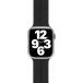 Bracelet Apple Watch 38-40-41mm Silicone 138 à 205mm 38-40-41mm Noir