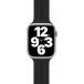 Bracelet Apple Watch 42-44-45-49mm Silicone 155 à 210mm 42-44-45-49mm Noir