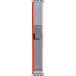 Bracelet Apple Watch 38-40-41mm Trail 138 à 205mm 38-40-41mm Gris et Rouge