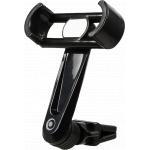 Support Voiture Ventilation Bras rotatif Maintien clip ajustable Noir