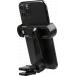 Support Voiture Ventilation Bras rotatif Maintien clip ajustable Noir
