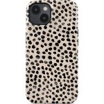 Coque iPhone 15 Rigide Motifs Almond Latte