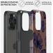 Coque iPhone 15 Pro Rigide Motifs Velvet Night