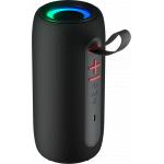 Enceinte Bluetooth® Vibe 10W Lumineuse Noire