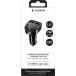 Chargeur voiture USB A 2.4A FastCharge Noir