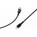 C&acirc;ble Tiss&eacute; USB C / USB C 3A 1.2m PD 60W Noir