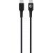C&acirc;ble Tiss&eacute; USB C / USB C 3A 1.2m PD 60W Noir