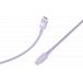 C&acirc;ble Tiss&eacute; USB C / USB C 3A 1.2m PD 60W Violet