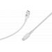 C&acirc;ble Tiss&eacute; USB C / USB C 3A 1.2m PD 60W Blanc