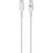 C&acirc;ble Tiss&eacute; USB C / USB C 3A 1.2m PD 60W Blanc