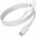 C&acirc;ble Tiss&eacute; USB C / USB C 3A 1.2m PD 60W Blanc