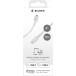C&acirc;ble Tiss&eacute; USB C / USB C 3A 1.2m PD 60W Blanc