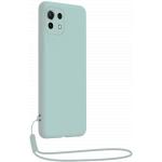 Coque Xiaomi Mi 11 5G Silicone Strap + Dragonne assortie Bleu Ciel