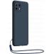 Coque Xiaomi Mi 11 5G Silicone Strap + Dragonne assortie Bleue
