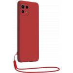 Coque Xiaomi Mi 11 5G Silicone Strap + Dragonne assortie Rouge