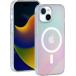 Coque MagSafe iPhone 15 Plus Hybride Transparente Irisée