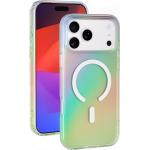 Coque MagSafe iPhone 18 Pro / 17 Pro Hybride Transparente Iris&eacute;e