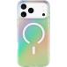 Coque MagSafe iPhone 18 Pro Max / 17 Pro Max Hybride Transparente Iris&eacute;e