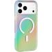 Coque MagSafe iPhone 18 Pro / 17 Pro Hybride Transparente Iris&eacute;e