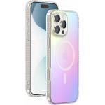 Coque MagSafe iPhone 16 Pro Hybride Transparente Irisée
