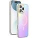 Coque MagSafe iPhone 16 Pro Hybride Transparente Irisée