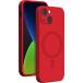 Coque MagSafe iPhone 14 Plus Silicone Rouge