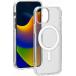Coque MagSafe iPhone 15 Plus Hybride Transparente