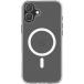 Coque MagSafe iPhone 16 Plus Hybride Transparente