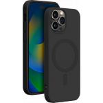 Coque MagSafe iPhone 15 Pro Silicone Noire