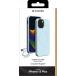 Coque MagSafe iPhone 15 Plus Silicone Bleue