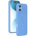 Coque MagSafe iPhone 16 Plus Silicone Outremer