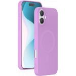 Coque MagSafe iPhone 16 Plus Silicone Rose