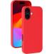 Coque MagSafe iPhone 17 Silicone Rouge