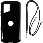 Coque Crosscall STELLAR X5 X-Hand Strap + Bandouli&egrave;re Noire