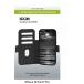 Folio iPhone 18 Pro / 17 Pro Copenhagen ICON Fonction Stand Midnight - Certifi&eacute; GRS