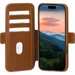 Folio iPhone 18 Pro Max / 17 Pro Max Copenhagen Slim Cuir Fonction Stand Tan