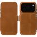Folio iPhone 18 Pro Max / 17 Pro Max Copenhagen Slim Cuir Fonction Stand Tan