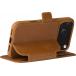 Folio iPhone 18 Pro Max / 17 Pro Max Copenhagen Slim Cuir Fonction Stand Tan