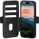 Folio iPhone 18 Pro Max / 17 Pro Max Copenhagen Slim Cuir Fonction Stand Noir