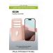 Folio iPhone 18 Pro Max / 17 Pro Max Copenhagen ICON Fonction Stand Pink Sand - Certifi&eacute; GRS
